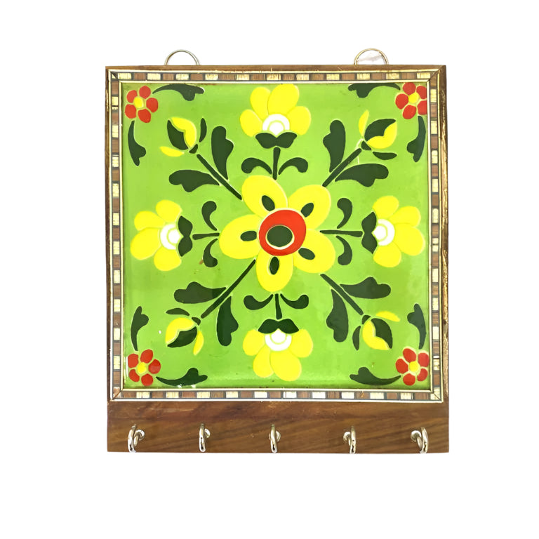 Key Holders In Various Blue Pottery Designs Utility Gifting's Décor By Tamrapatra