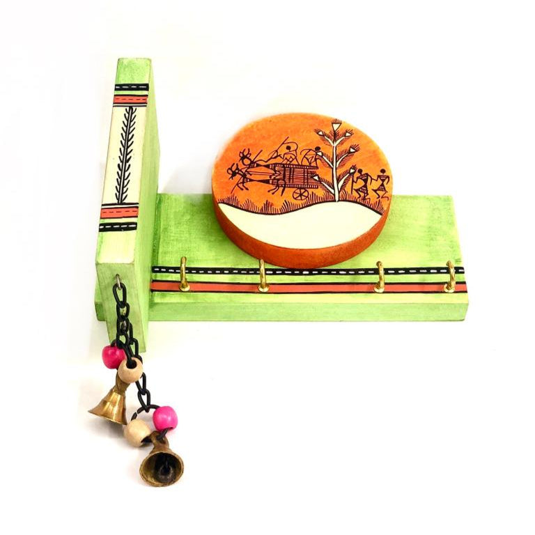 Mint Green Elegant Key Holder Wooden Key Hanger Spruce Up Homes Tamrapatra