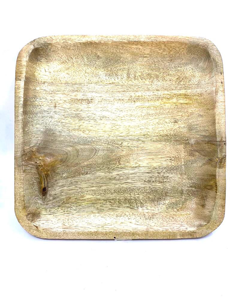 New Conceptual Tray Collection Mango Wood Designer Handmade Tamrapatra