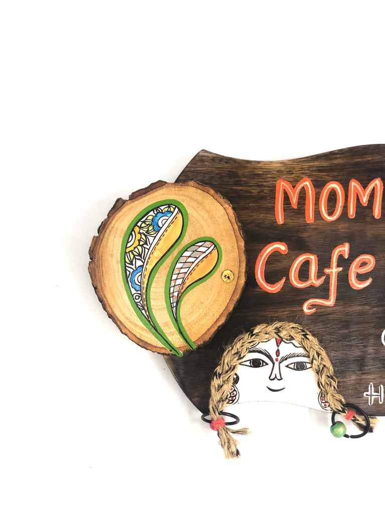 Wooden Kitchen Mom's Café Contemporary Décor By Tamrapatra
