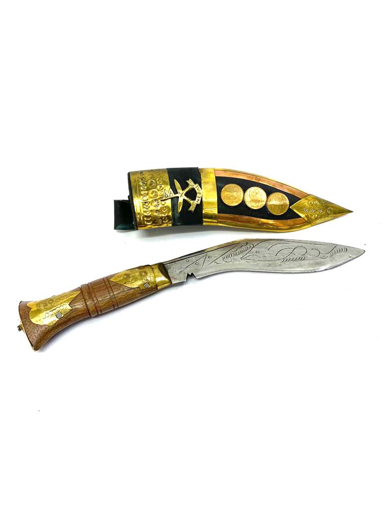 Traditional Nepal Kukri Famous Machete Knives Collectible Souvenir Tamrapatra