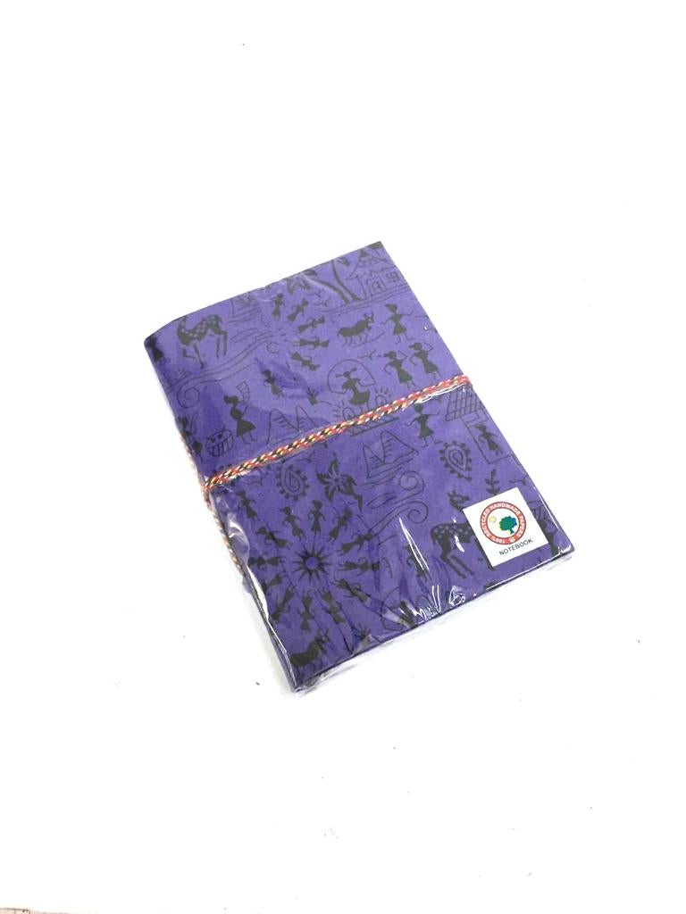 Handcrafted Recycled Paper Eco Friendly Gifts Diary Warli Art Size L Tamrapatra