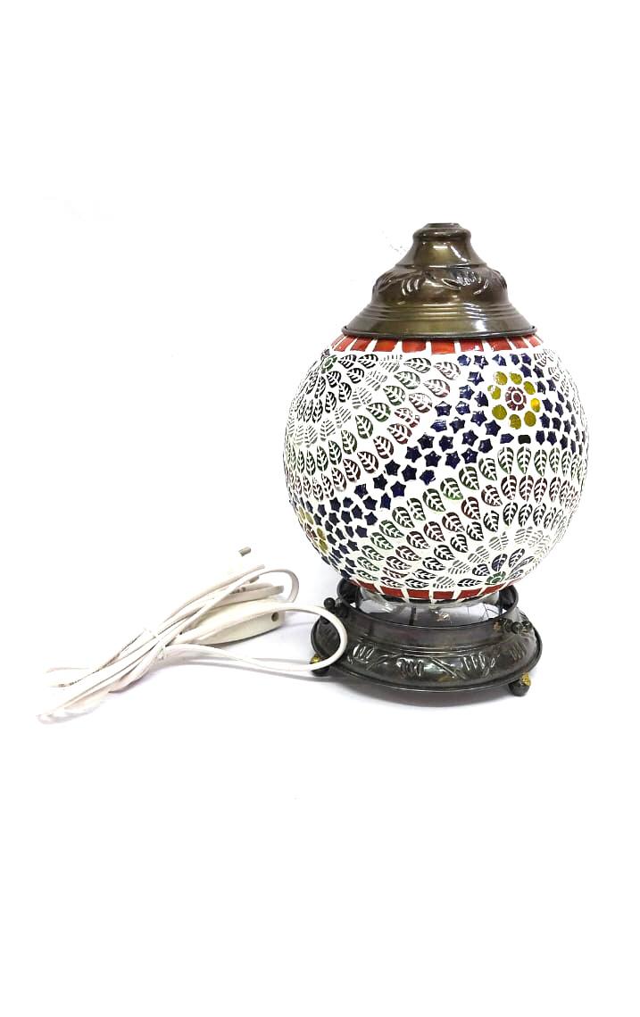 Sphere Table Night Lamps Attractive Mosaic Designs For Bedroom Living Tamrapatra