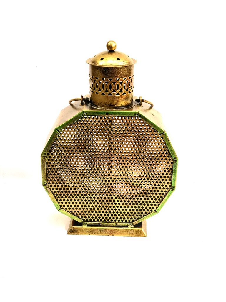 Lantern Style Tea Light Holders Shadow Dazzling Creation Indian Art  Tamrapatra
