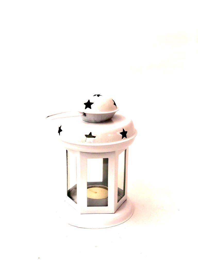Star Designed Beautiful Lanterns Available In Multi Colors Candle Holder Tamrapatra