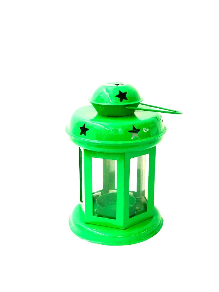 Star Designed Beautiful Lanterns Available In Multi Colors Candle Holder Tamrapatra