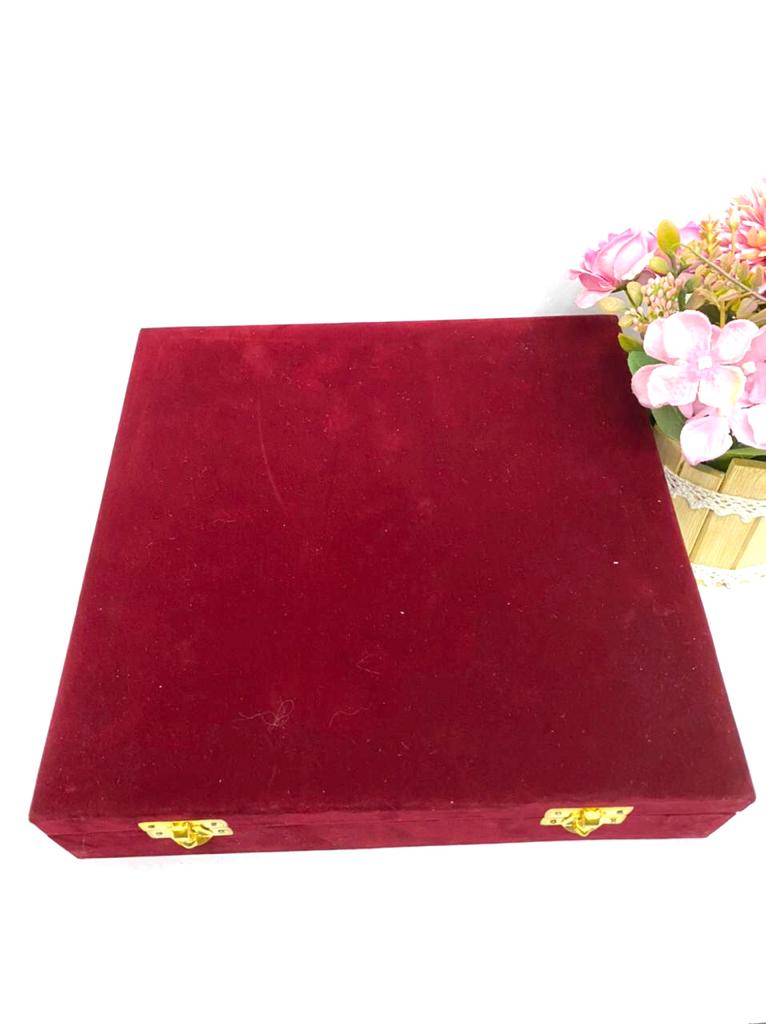 Large Marble Plates Detailed Hand Painted Made In India Gifts By Tamrapatra