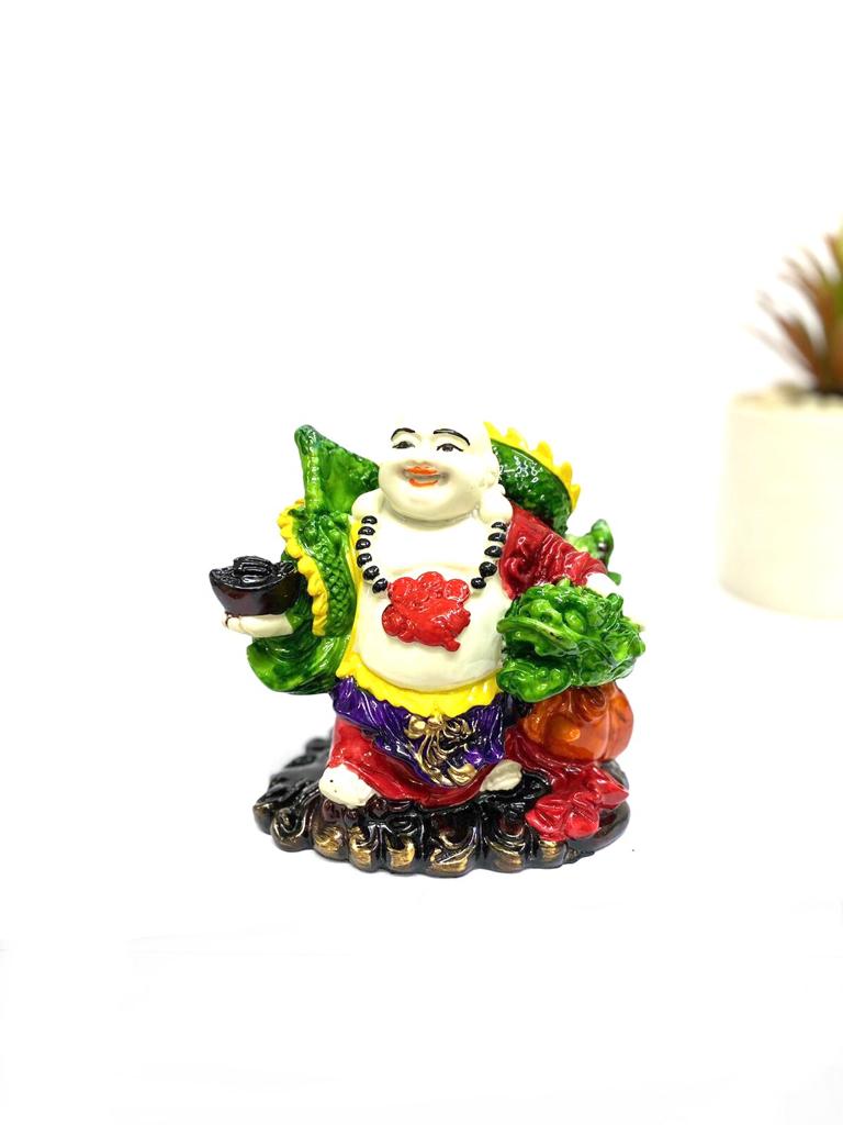 Laughing Buddha Feng Shui Auspicious Happy Gifting Artwork From Tamrapatra