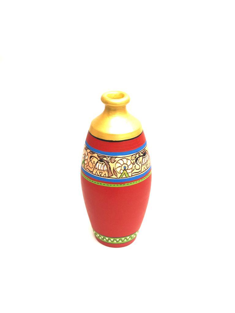 Shades Of Red Exotic Pottery Madhu Bani Different Shapes Pot New By Tamrapatra
