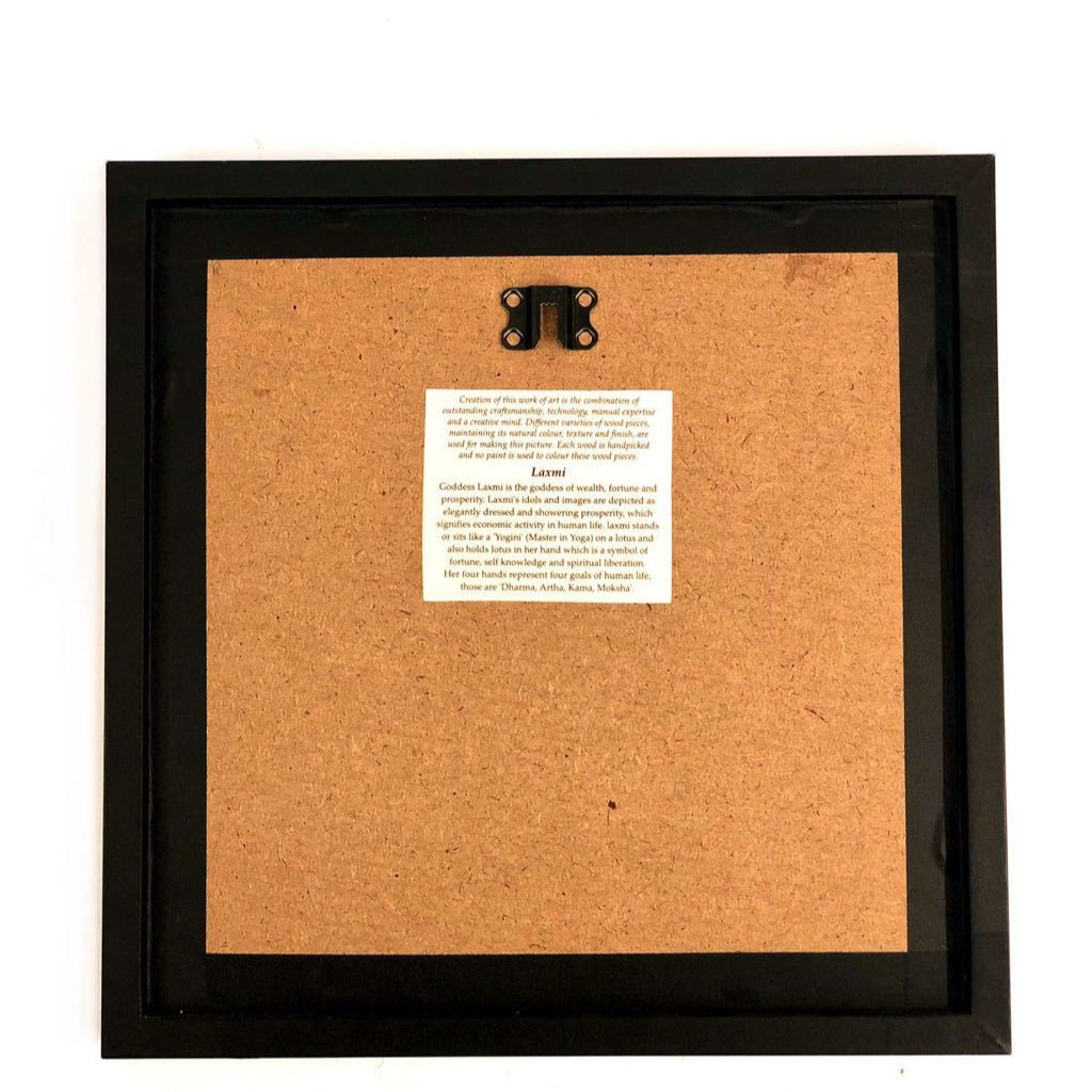 Goddess Lakshmi Wall Hanging Exclusive Wood Handcrafts Frames At Tamrapatra