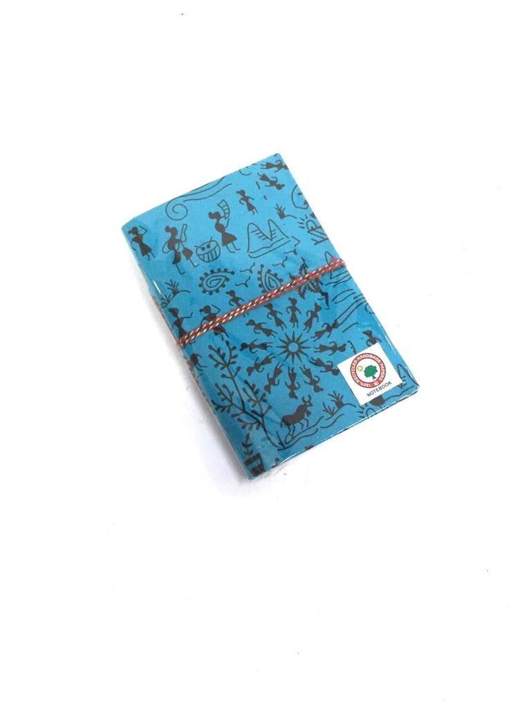 Famous Warli Printed Diary With Recycled Handmade Papers Size M Tamrapatra