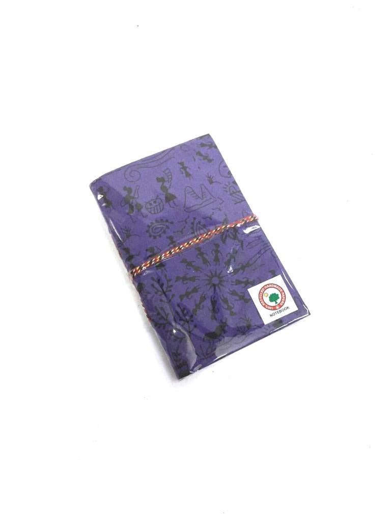 Famous Warli Printed Diary With Recycled Handmade Papers Size M Tamrapatra