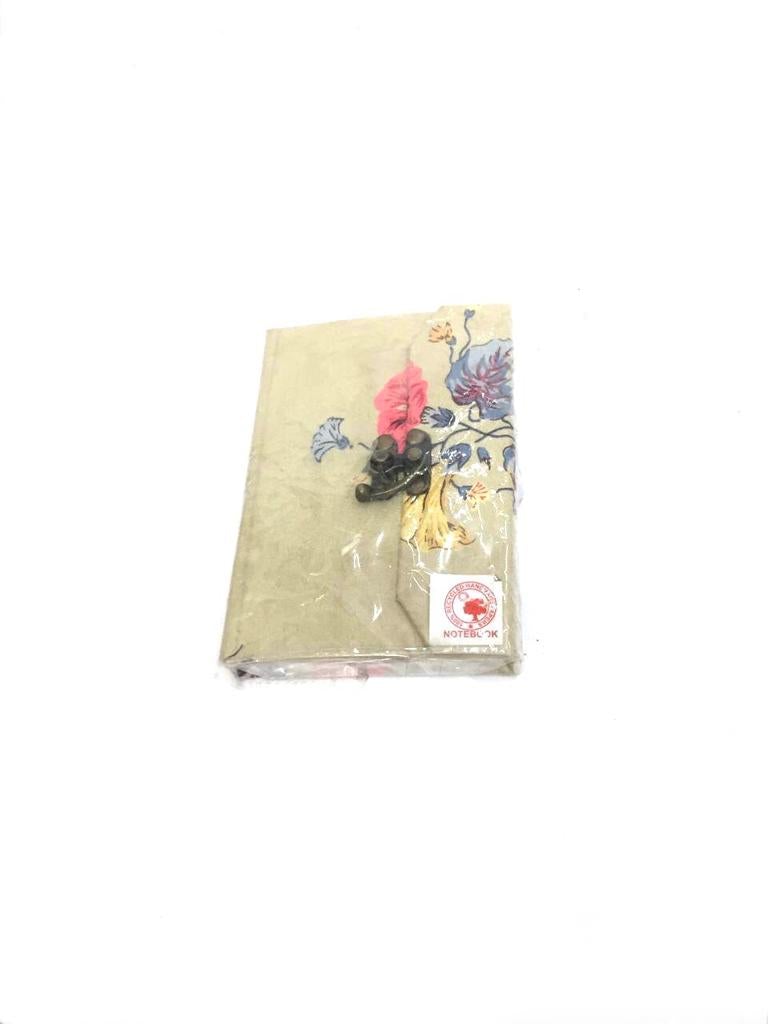 Handmade Recycled Paper Diary Colorful With Locks Size M By Tamrapatra