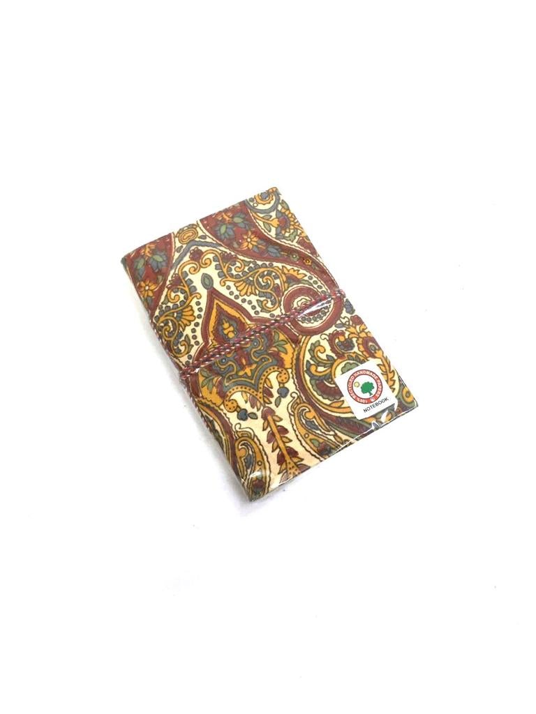 Floral Hand Painted Cloth Diaries In Various Designs Size M From Tamrapatra