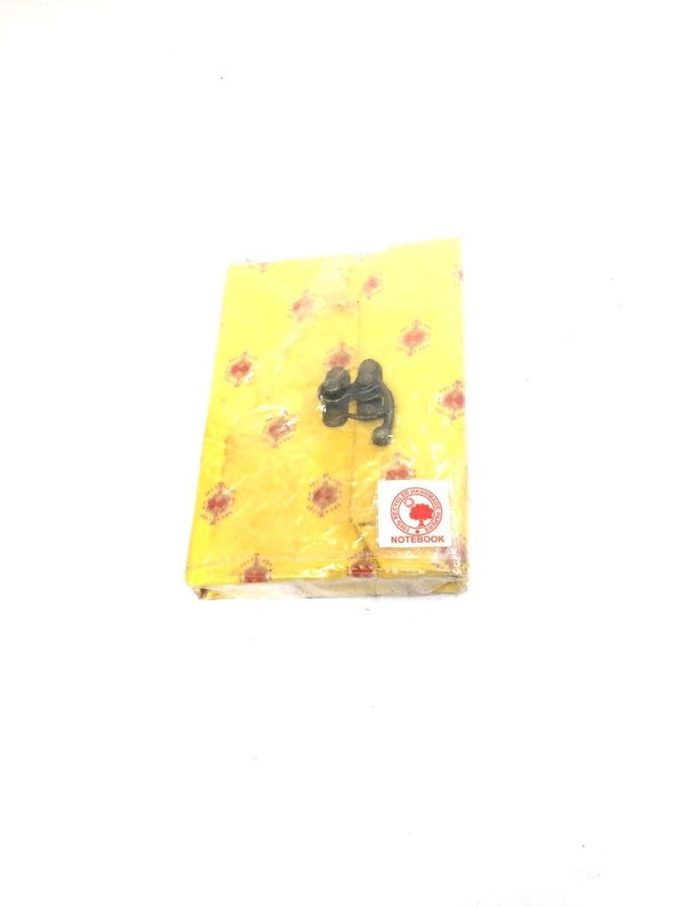 Handmade Recycled Paper Diary Colorful With Locks Size M By Tamrapatra