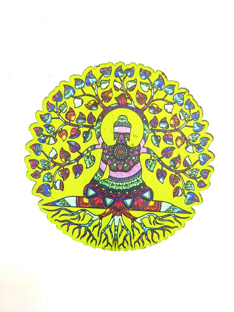 Magnets Souvenir Indian Art Designs In Various Shades Exclusive Art From Tamrapatra