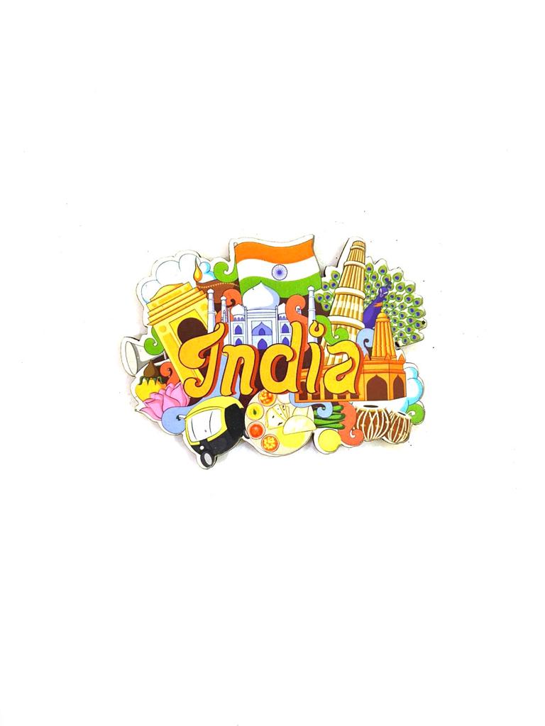 Magnets Souvenir Indian Art Designs In Various Shades Exclusive Art From Tamrapatra