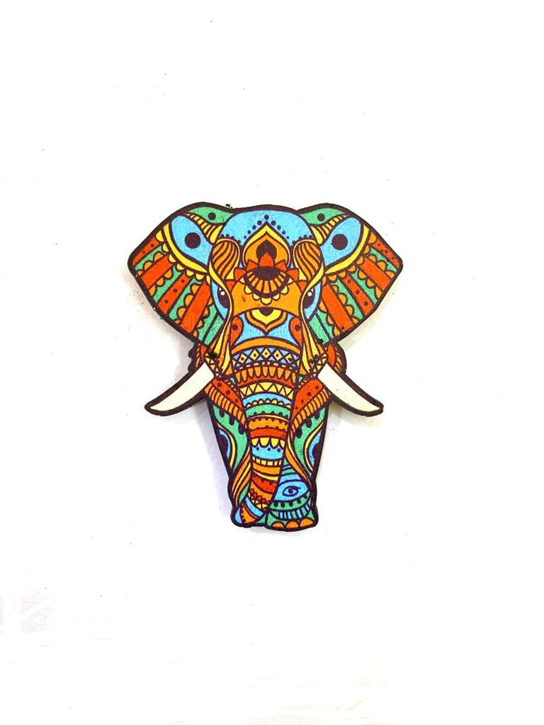 Magnets Souvenir Indian Art Designs In Various Shades Exclusive Art From Tamrapatra