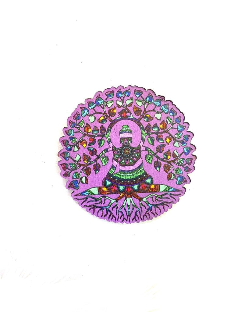 Magnets Souvenir Indian Art Designs In Various Shades Exclusive Art From Tamrapatra