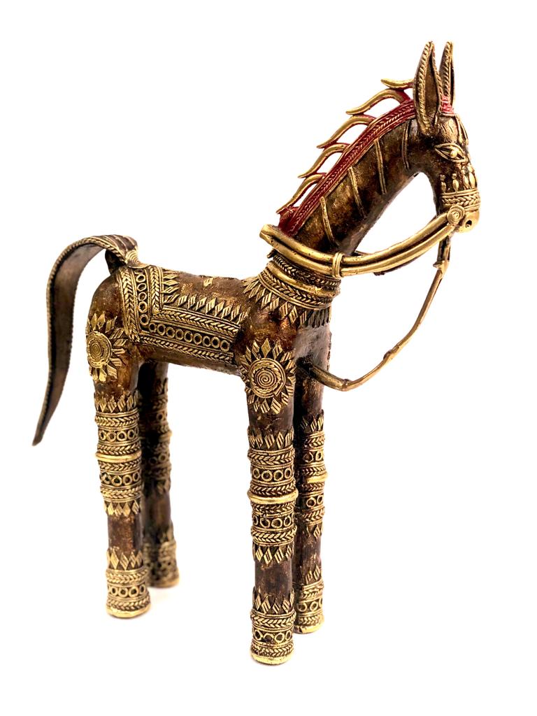 Majestic Horse The Art Of Brass Limited Edition Lost Wax Method Tamrapatra