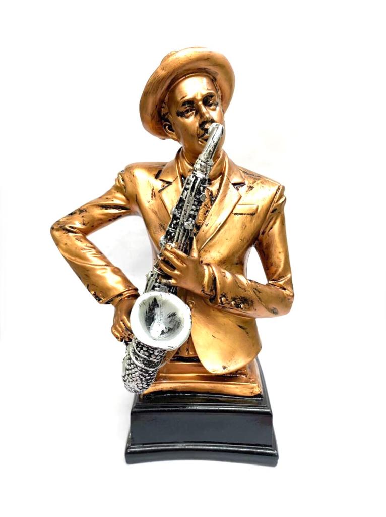 Big Gentleman Copper/Gold Shades Extravagant Musicians Modern Art Tamrapatra