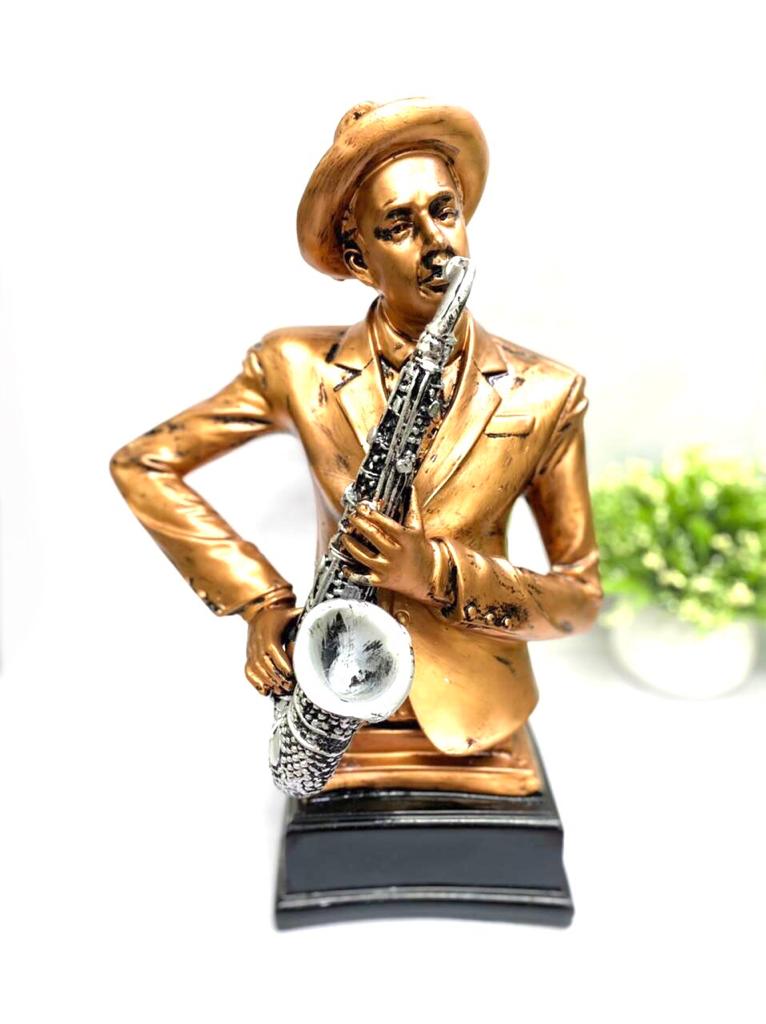 Big Gentleman Copper/Gold Shades Extravagant Musicians Modern Art Tamrapatra