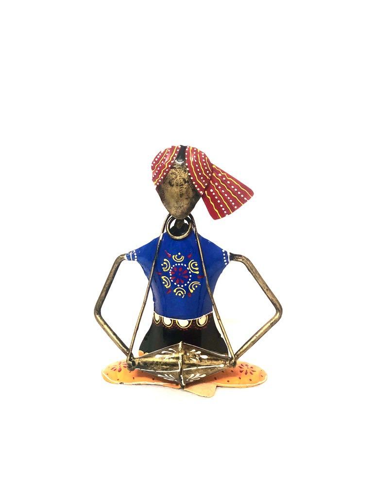 Musician Exhibit Turban Style Traditional Instruments Tamrapatra - Tamrapatra