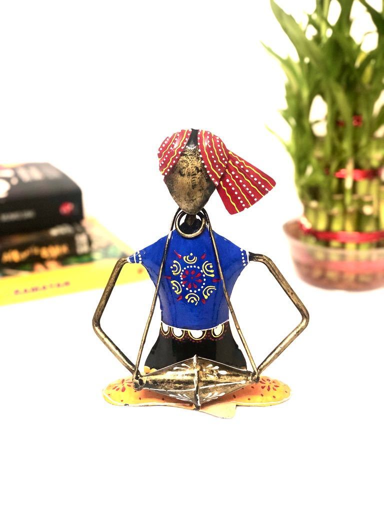 Musician Exhibit Turban Style Traditional Instruments Tamrapatra - Tamrapatra