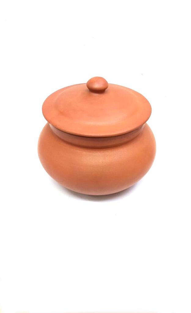 Matki Style Hand Pot Earthen Pots Non Toxic & Healthy Cooking By Tamrapatra