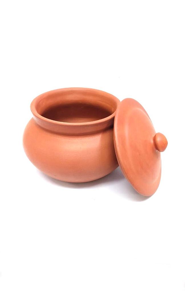 Matki Style Hand Pot Earthen Pots Non Toxic & Healthy Cooking By Tamrapatra