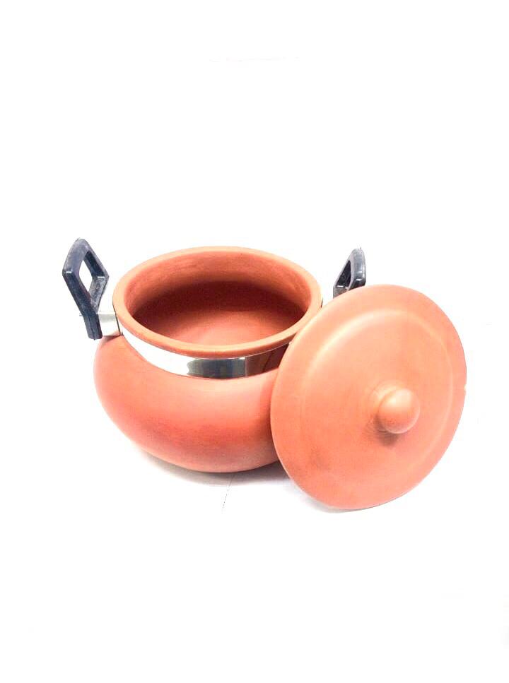 Matki Style Hand Pot Earthen Pots Non Toxic & Healthy Cooking By Tamrapatra