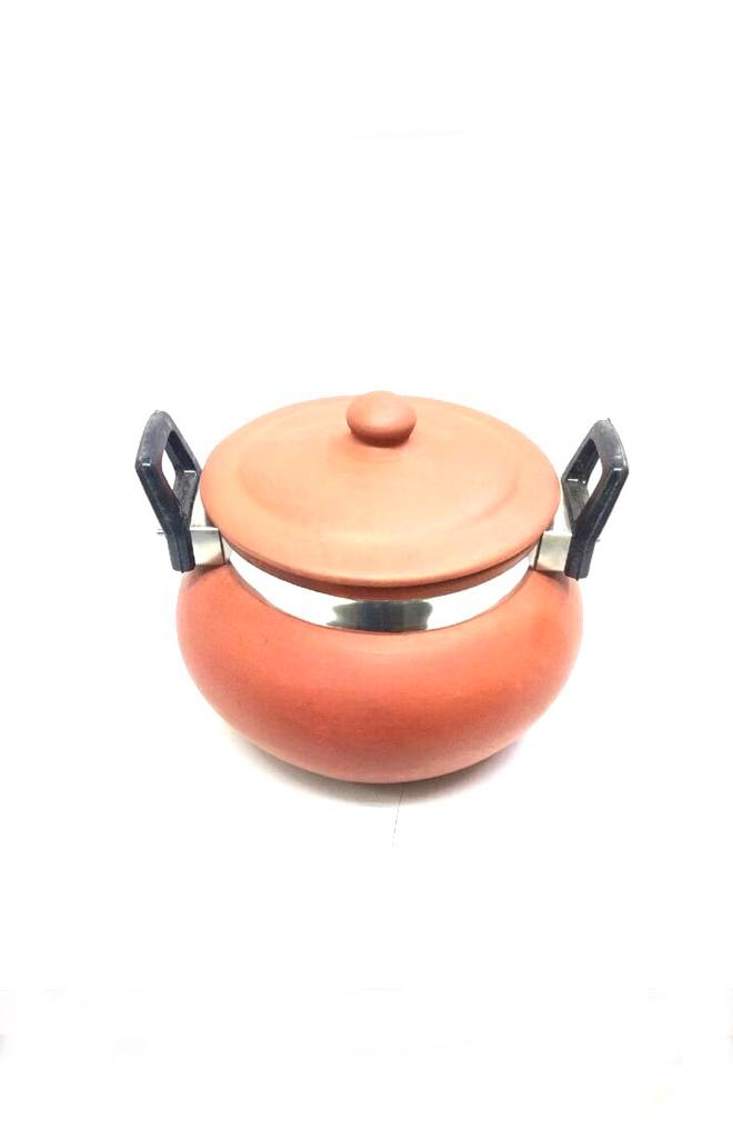 Matki Style Hand Pot Earthen Pots Non Toxic & Healthy Cooking By Tamrapatra