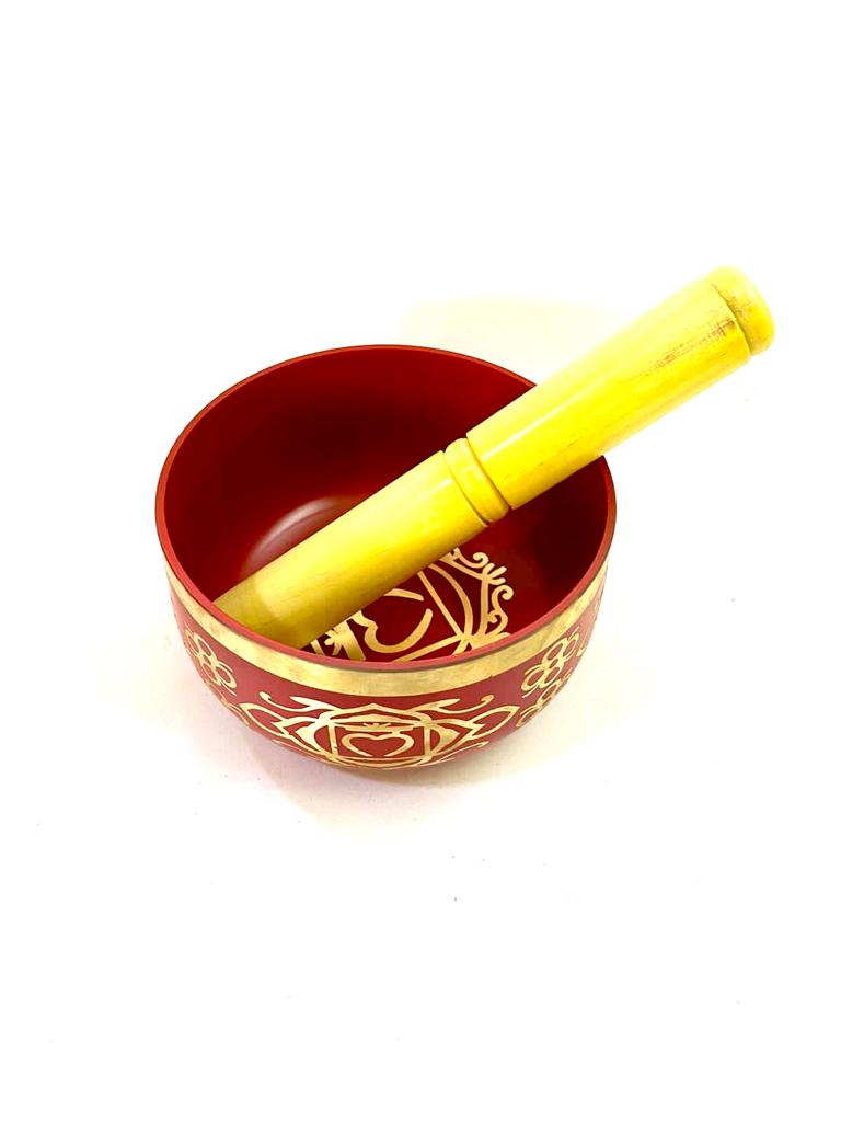 Meditation Colorful Chakra Bowls In Various Shades In Attractive Box By Tamrapatra