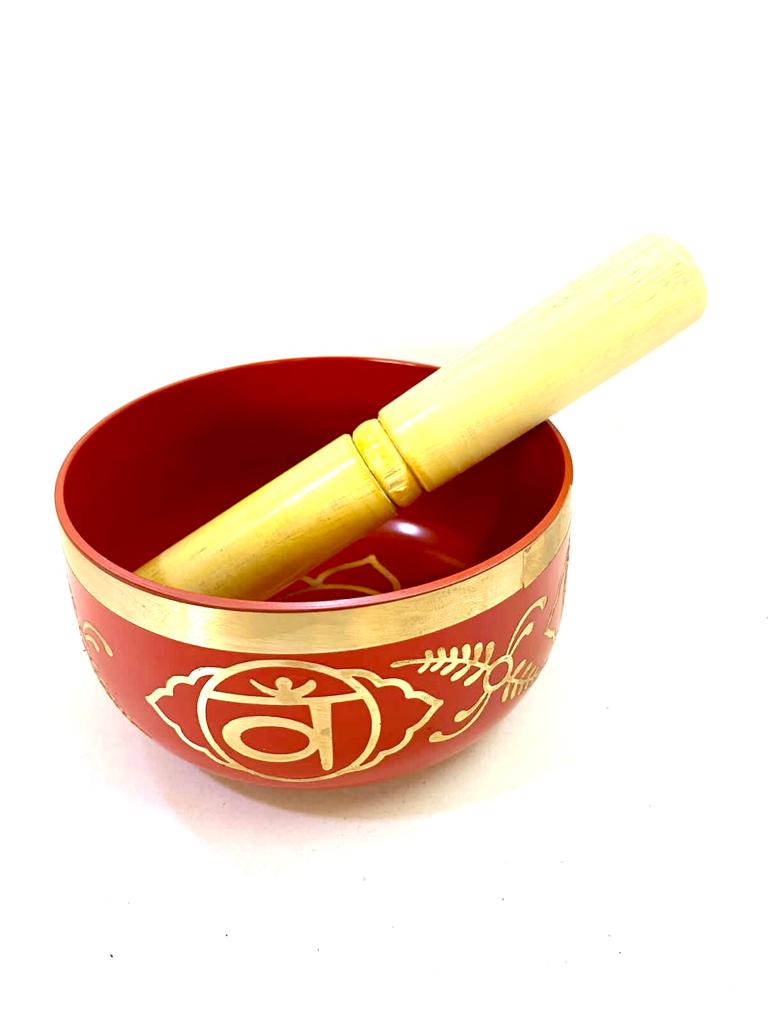 Meditation Colorful Chakra Bowls In Various Shades In Attractive Box By Tamrapatra