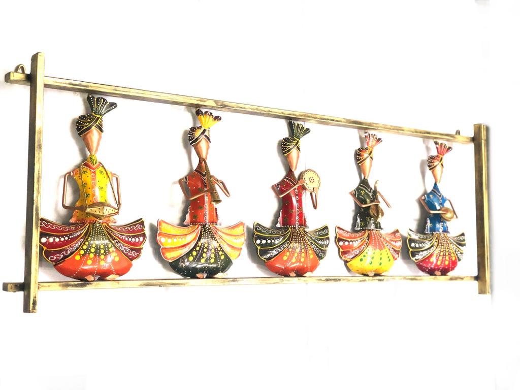 Sitting 5 Musicians Frame Decorate Your Wall Ethnic Collection By Tamrapatra