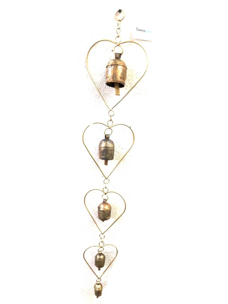 Ringing Wind Chimes In Classy Designs Extraordinary Metal Art By Tamrapatra