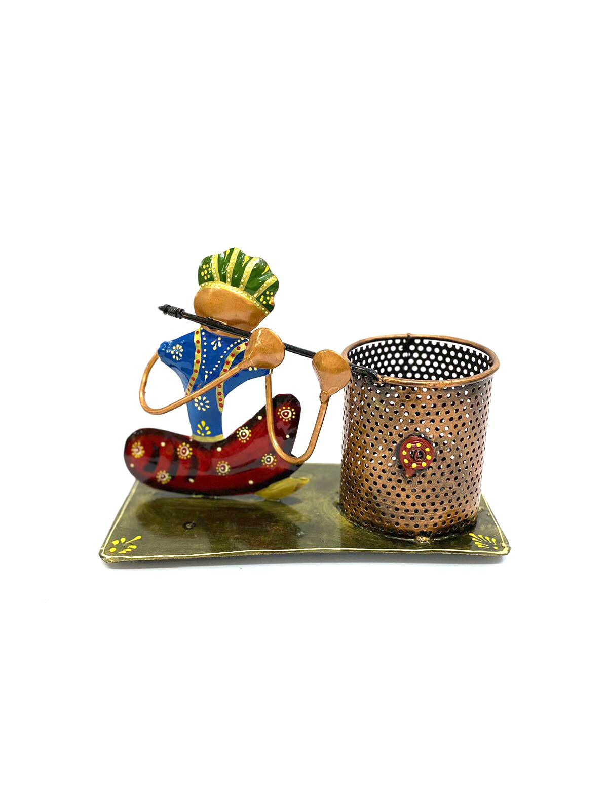 Musical Theme Based Metal Pen Utility Holder Corporate Products Tamrapatra
