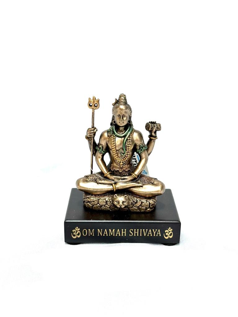 God Shiv In Bronze Cast Luxurious Artware Collection Religious Idols By Tamrapatra