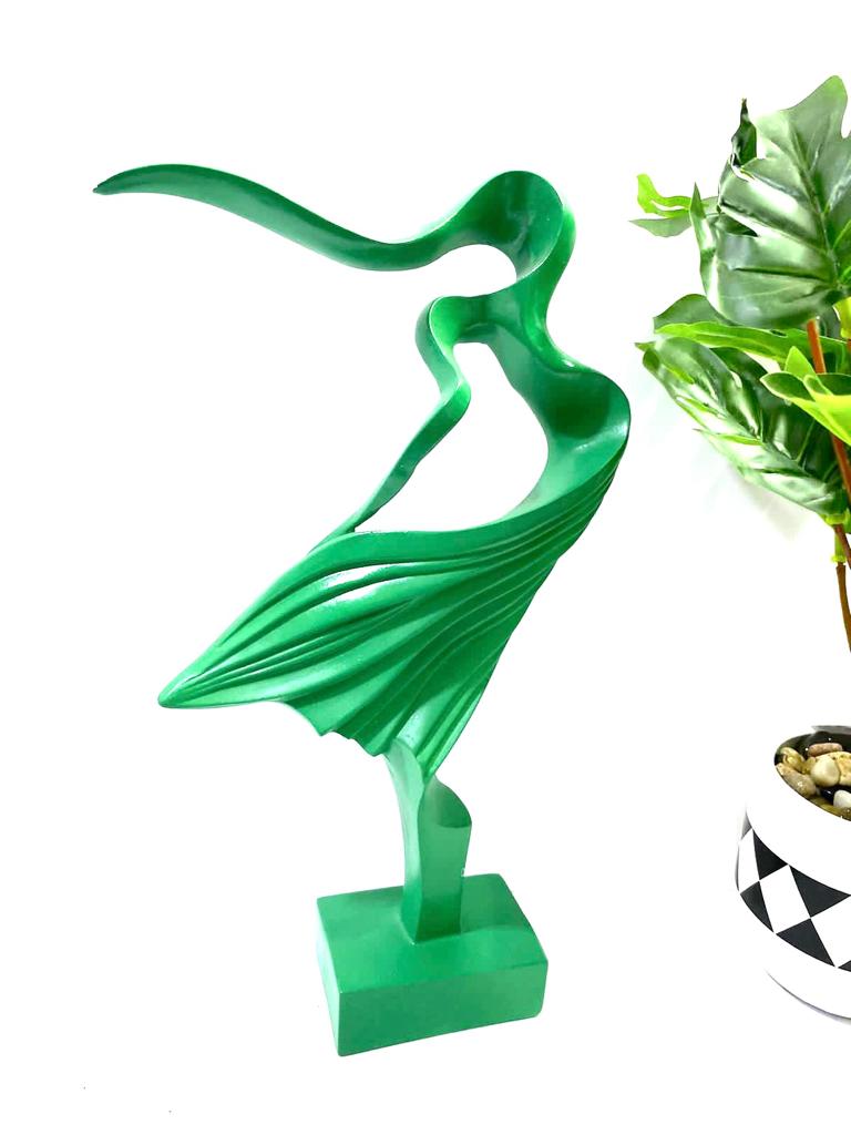 Abstract Lady Showpiece Girls Human Art Resin Collection Modern By Tamrapatra