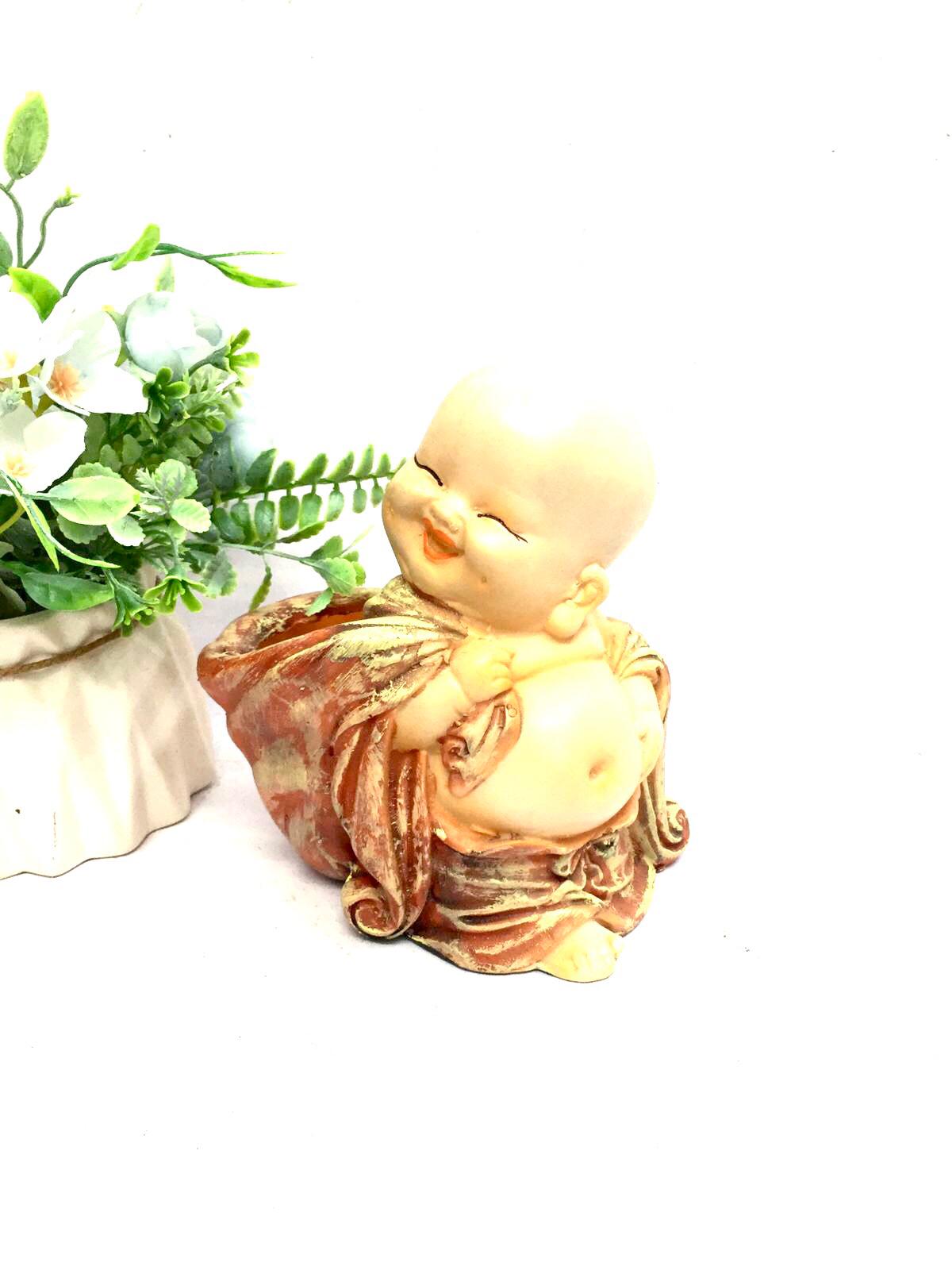 Beautiful Monks In Sweet Planters Collection Brings Happiness From Tamrapatra