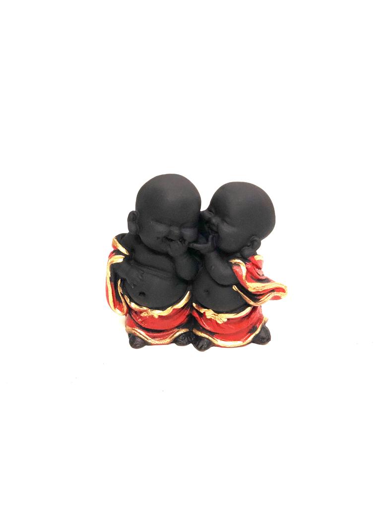 Sweet Décor Adorable Monks Having Fun Times Gift For Friends Now At Tamrapatra