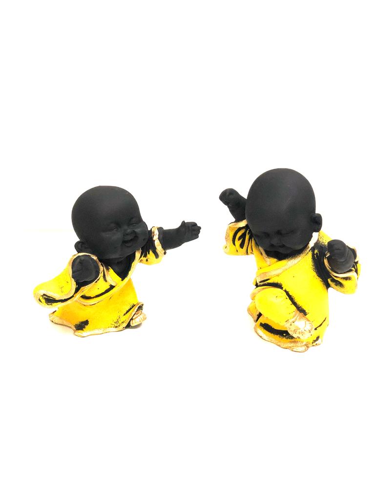 Baby Cute Monks Bring Them Home To Spread Happiness Set Of 2 By Tamrapatra