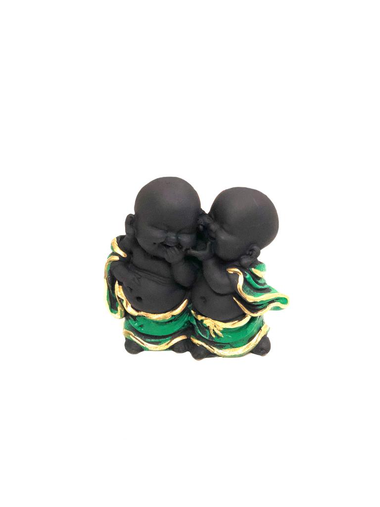 Sweet Décor Adorable Monks Having Fun Times Gift For Friends Now At Tamrapatra