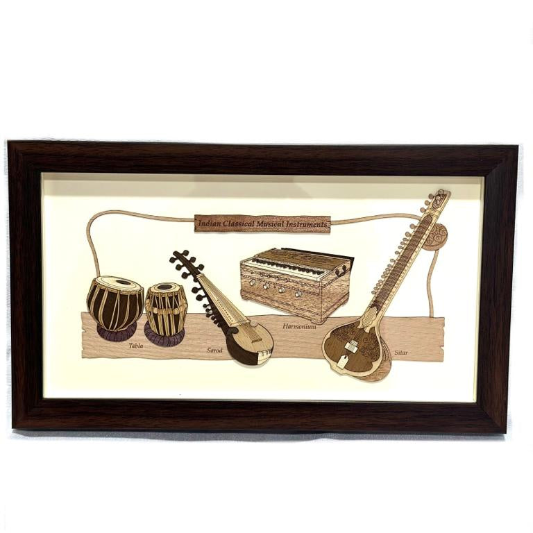 Indian Musical Instruments Classical Theme Exclusive Collection From Tamrapatra