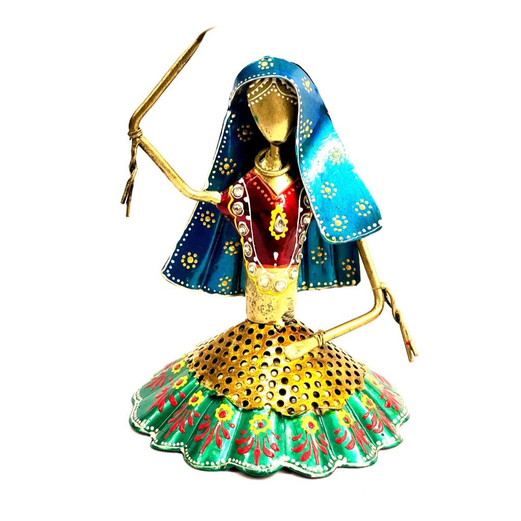 Dancing Doll Series Exclusively Hand Painted Folk Tribe From Tamrapatra