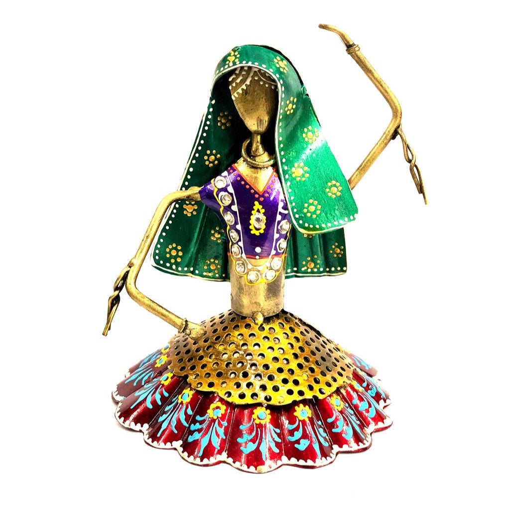 Dancing Doll Series Exclusively Hand Painted Folk Tribe From Tamrapatra