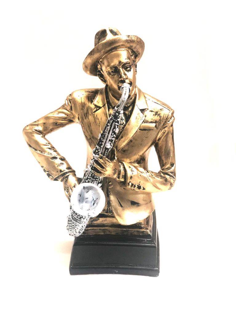 Big Gentleman Copper/Gold Shades Extravagant Musicians Modern Art Tamrapatra
