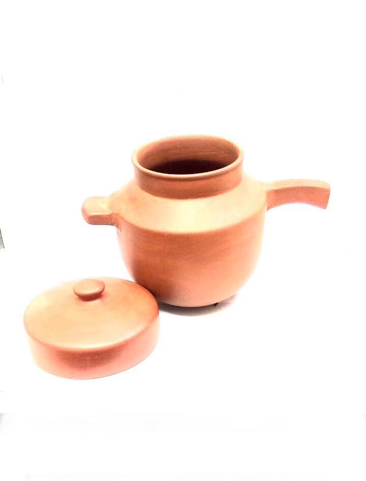 Earthen Natural Cooker 3 Liters Cook Aromatic Dishes For Everyone By Tamrapatra