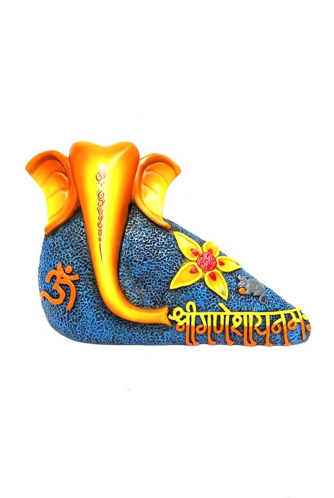 Shri Ganeshay Namah Resin Spiritual Artefacts Vastu Giftings From Tamrapatra