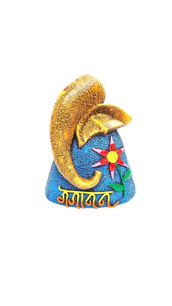 Shri Ganeshay Namah Resin Spiritual Artefacts Vastu Giftings From Tamrapatra